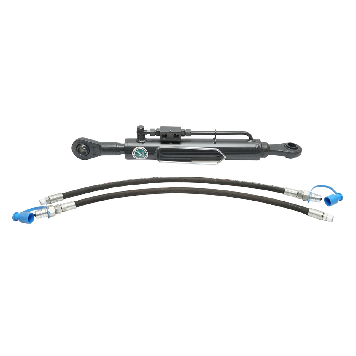 Central hydraulic tie rod category 2-2, 700mm closed, spherical joint 26mm Breckner Germany